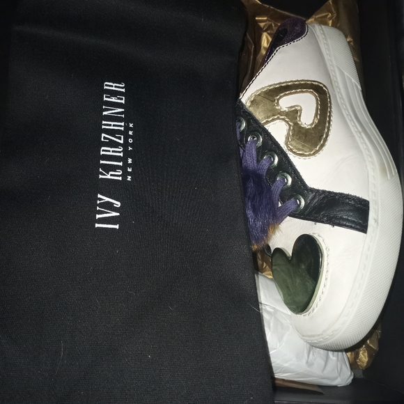 AUTHENTIC IVY KIRHNER Rabbit pompom mule shoes - Picture 12 of 16